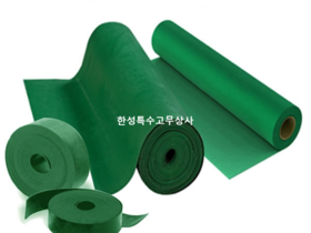 녹색고무판 2.4T(mm)