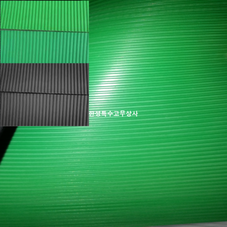 (수입) 녹색 골고무판 4.8T(mm)